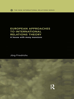 cover image of European Approaches to International Relations Theory